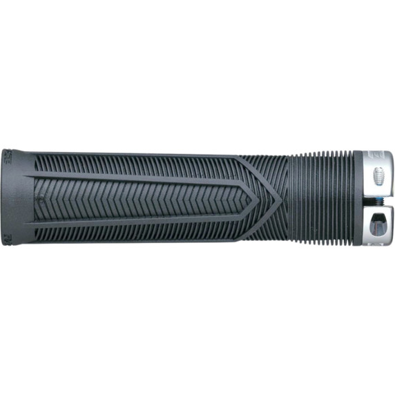 Race Face Chester 31mm Black Silver Lock On Grip