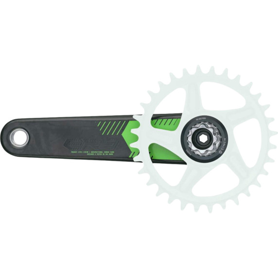 Race Face Era 136 Green Crankset