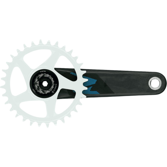 Race Face NextR Blue 170mm Crankset