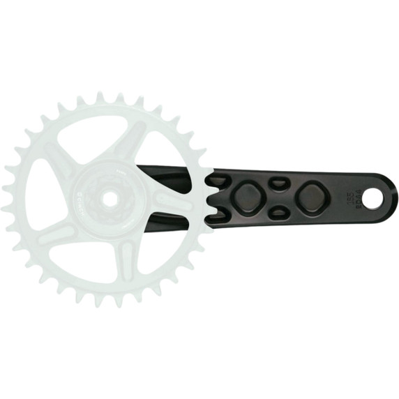 Race Face Turbine 136 Black Crankset