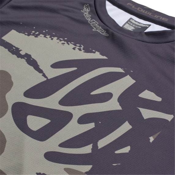 Troy Lee Designs Flowline Confined Black MTB LS Jersey