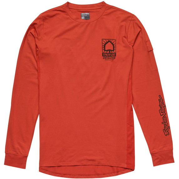 Troy Lee Designs Ruckus Create To Destroy Brick MTB LS Jersey