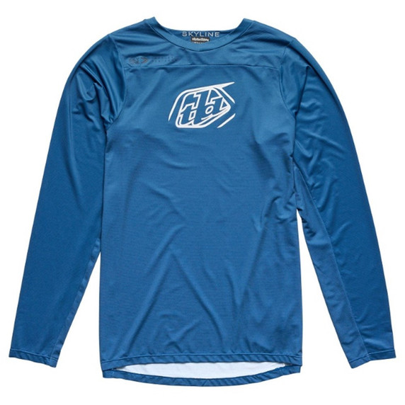 Troy Lee Designs Skyline Iconic Indigo MTB LS Jersey