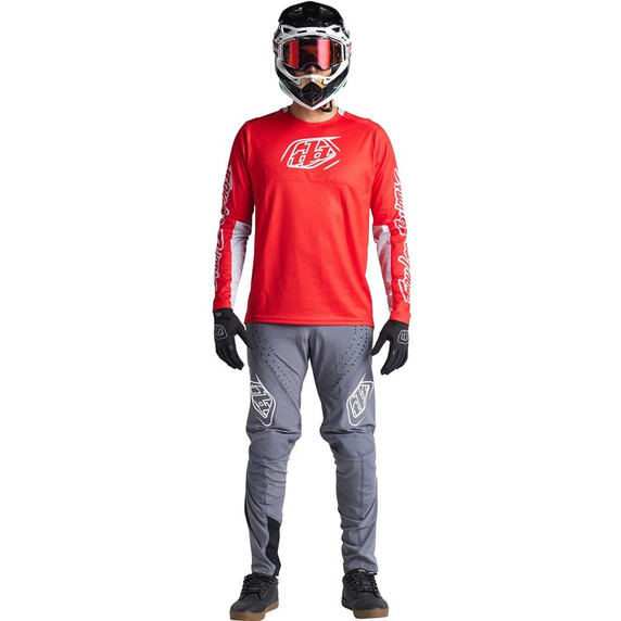 Troy Lee Designs Sprint Icon Race Red MTB Jersey