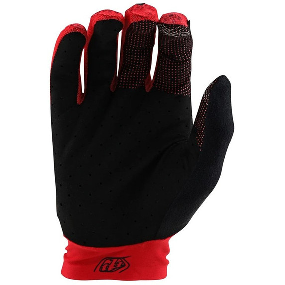 Troy Lee Designs Ace SRAM Shifted Fiery Red MTB Gloves