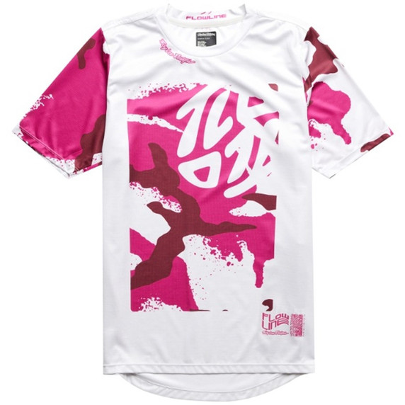 Troy Lee Designs Youth Flowline Confined Mist MTB SS Jersey