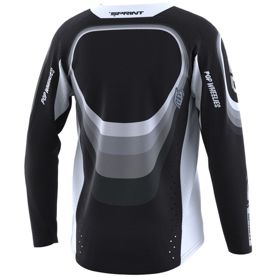 Troy Lee Designs Youth Reverb Black MTB Sprint Jersey