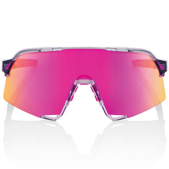 100% S3 Polished Translucent Grey Purple Mirror