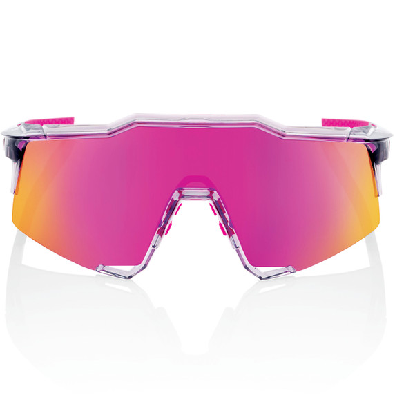 100% Speedcraft Polished Translucent Grey Purple Mirror