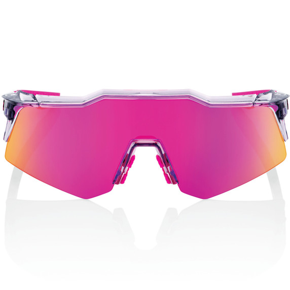 100% Speedcraft XS Polished Translucent Grey Purple Mirror