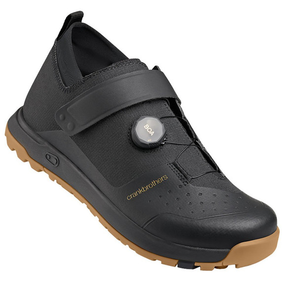 Crank Brothers Mallet Trail BOA SPD MTB Shoes Black/Gold/Gum
