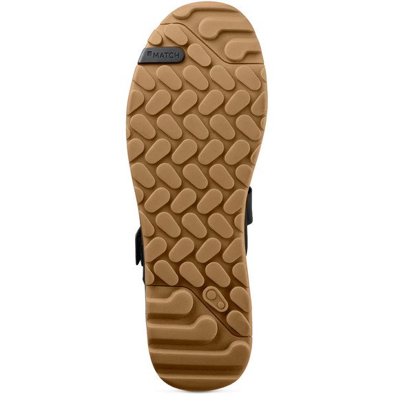 Crank Brothers Stamp Trail BOA Flat MTB Shoes Black/Gold/Gum