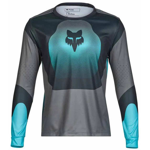 Fox Youth Ranger LS Jersey Revise Teal