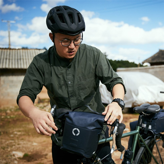 ROSWHEEL Tour Handlebar Bag 5L - 13 x 20 x 21cm