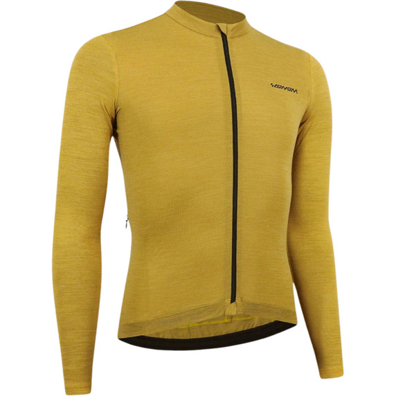 Soomom Pro Classic LS Merino Jersey Mustard Yellow