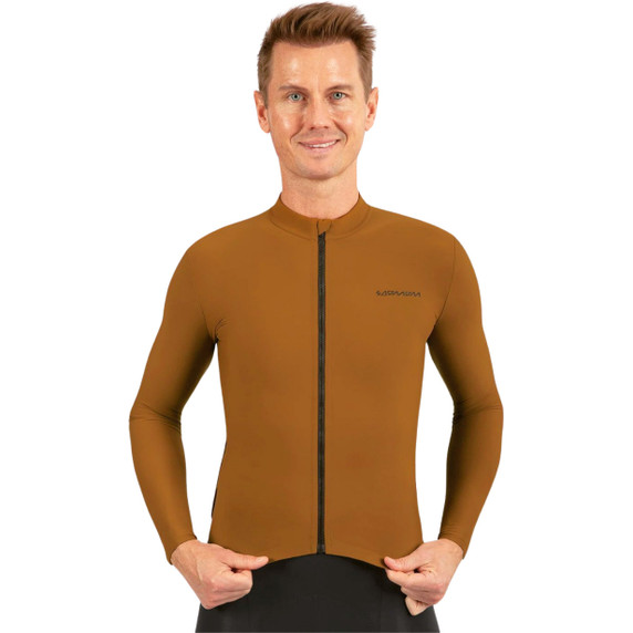 Soomom Pro Lightweight LS Thermal Jersey Tawny Brown