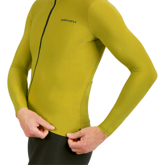 Soomom Pro Lightweight LS Thermal Jersey Turtle Green