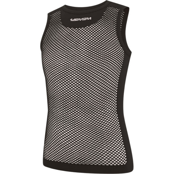 Soomom Pro Mesh Singlet Base Layer Black