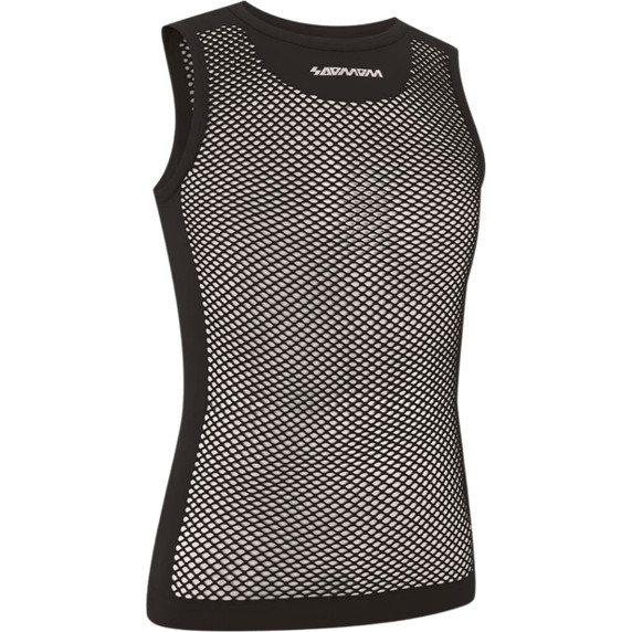 Soomom Pro Mesh Singlet Base Layer Black