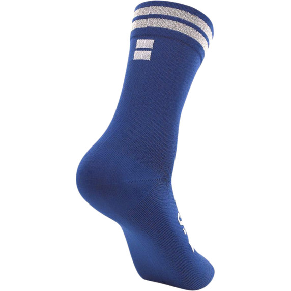 Soomom Reflective Chic Logo Cycling Socks Midnight Blue