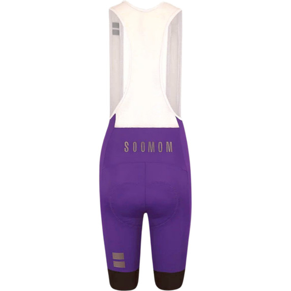 Soomom Women Base Classic Bib Shorts Purple