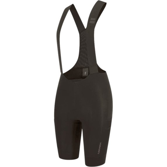 Soomom Women Pro Cargo Bib Shorts Black