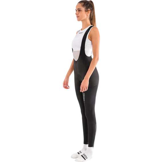 Soomom Womens All-Around Thermal Bib Tights Black