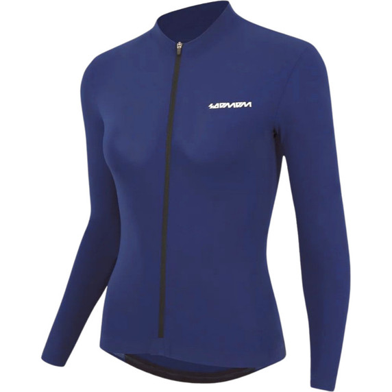 Soomom Womens Pro Classic LS Jersey Navy