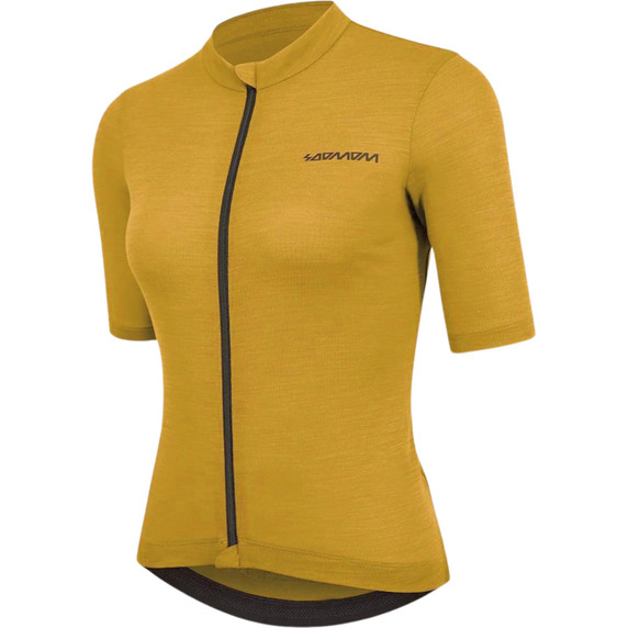 Soomom Womens Pro Classic Merino Jersey Mustard Yellow