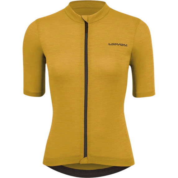 Soomom Womens Pro Classic Merino Jersey Mustard Yellow