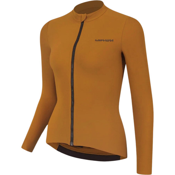 Soomom Womens Pro Lightweight LS Thermal Jersey Tawny Brown