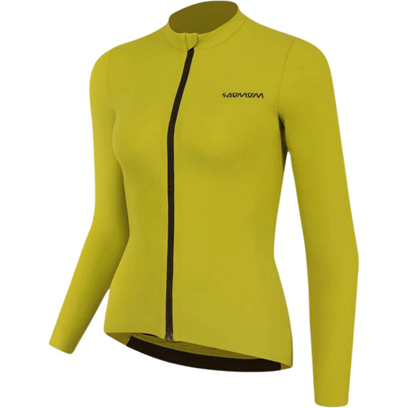 Soomom Womens Pro Lightweight LS Thermal Jersey Turtle Green