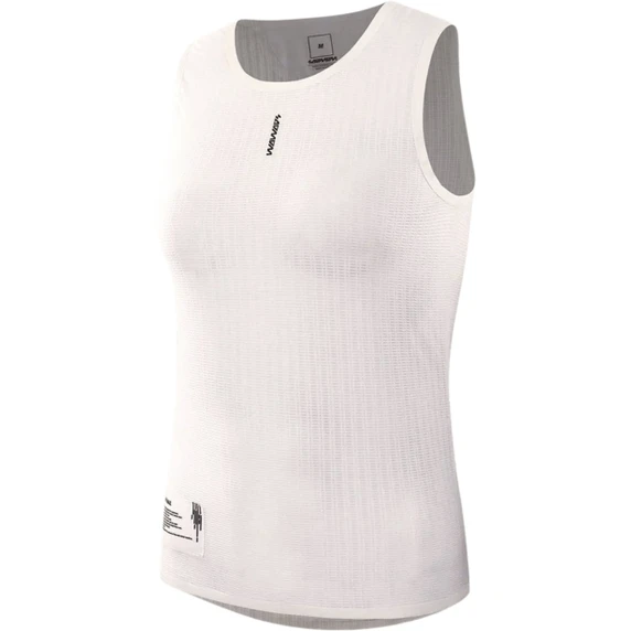 Soomom Womens Pro Lightweight Singlet Base Layer White