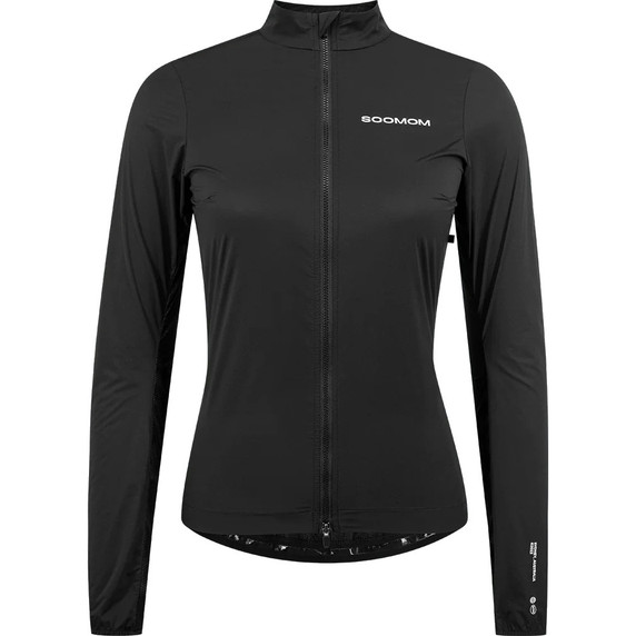 Soomom Womens Race Lightweight Windproof Jacket Black