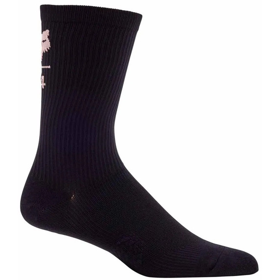 Fox 8in Ranger Sock Graphic 1 Black/Pink