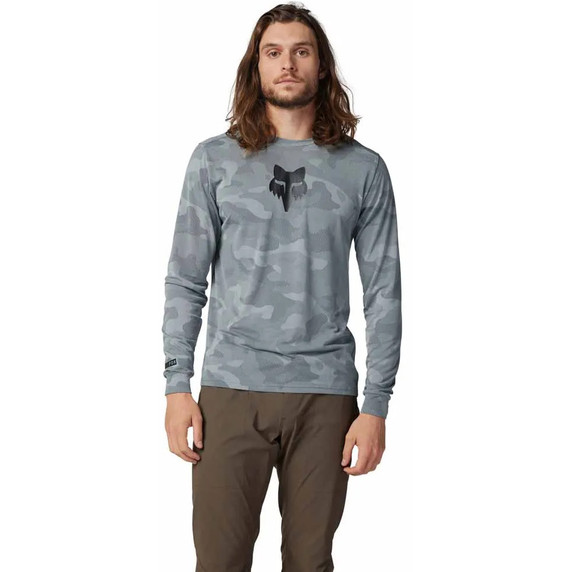 Fox Ranger Tru-Dri LS Jersey Cool Grey