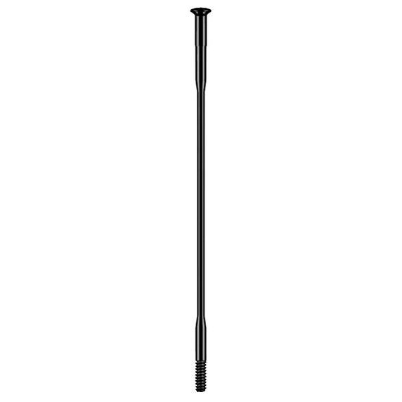 FUNN Fantom 285mm 14g Triple Butted Steel Black Spokes 16x
