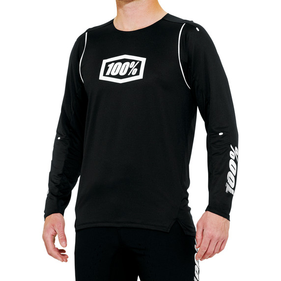 100% R-Core-X MTB LS Jersey Black