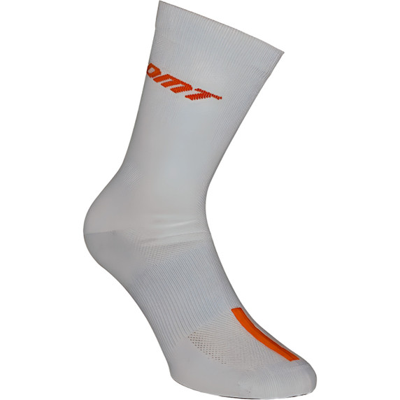 DMT Classic Race Sock White / Orange