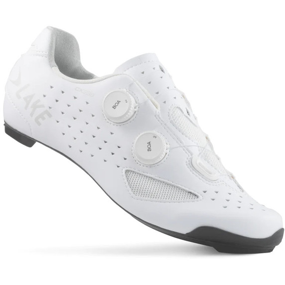 Lake CX238 White / White / Clarino Road Shoe