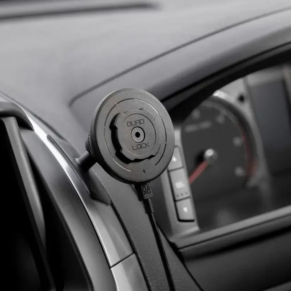 Quad Lock Wireless Mag Charging Head V2 - Car/Desk