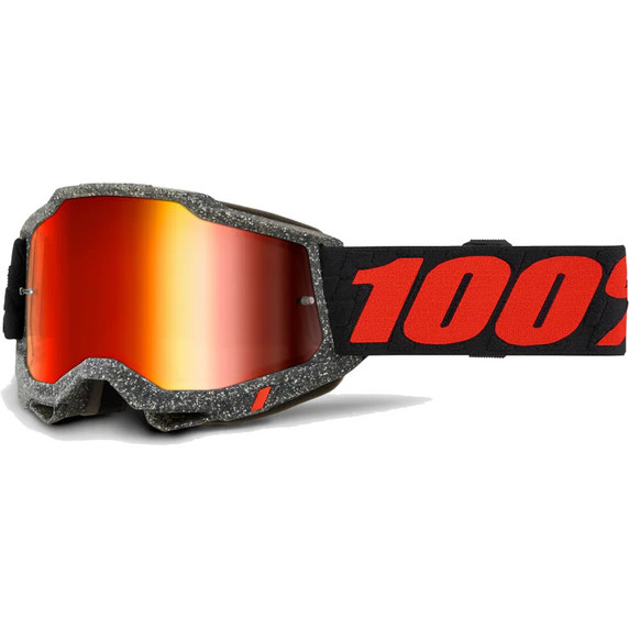 100% Accuri 2 MTB Goggles Huaraki Mirror Red