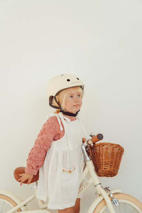 Banwood Classic Kids Helmet Cream