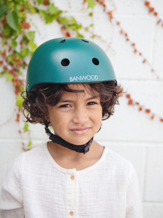 Banwood Classic Kids Helmet Dark Green
