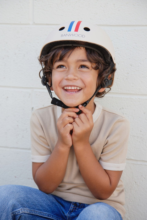 Banwood Classic Kids Helmet Stripes