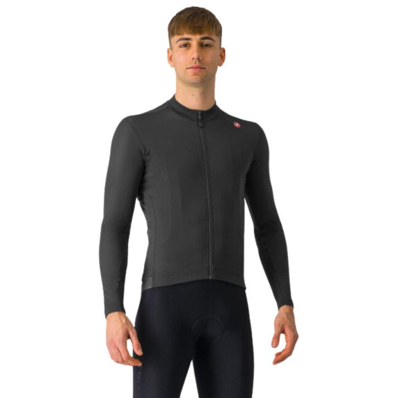 Castelli Espresso Thermal Jersey Light Black
