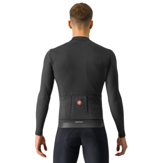 Castelli Espresso Thermal Jersey Light Black