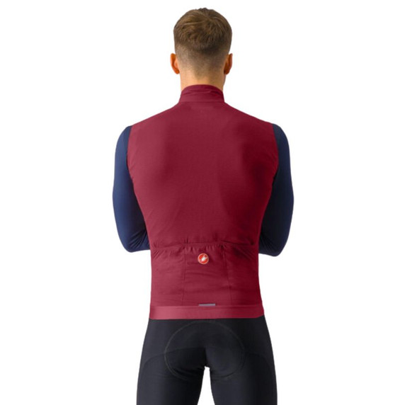 Castelli Espresso Vest Deep Bordeaux