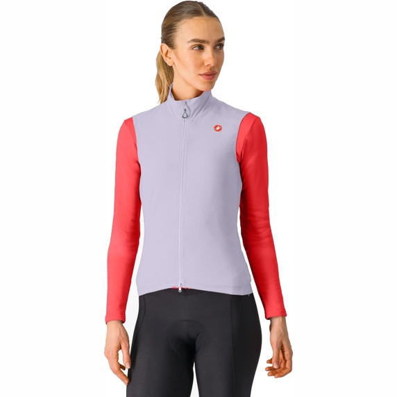 Castelli Espresso Womens Vest Purple Mist/Deep Purple