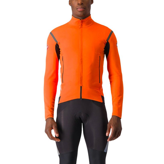 Castelli Perfetto RoS 2 Jacket Brilliant Orange/Silver Reflex